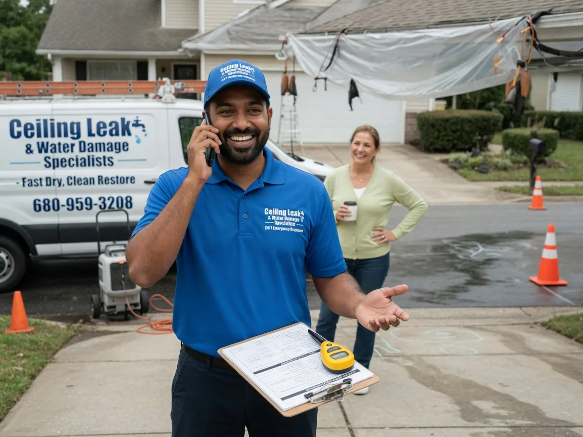 Ceiling Leak Cleanup Pence Springs, WV FAQs